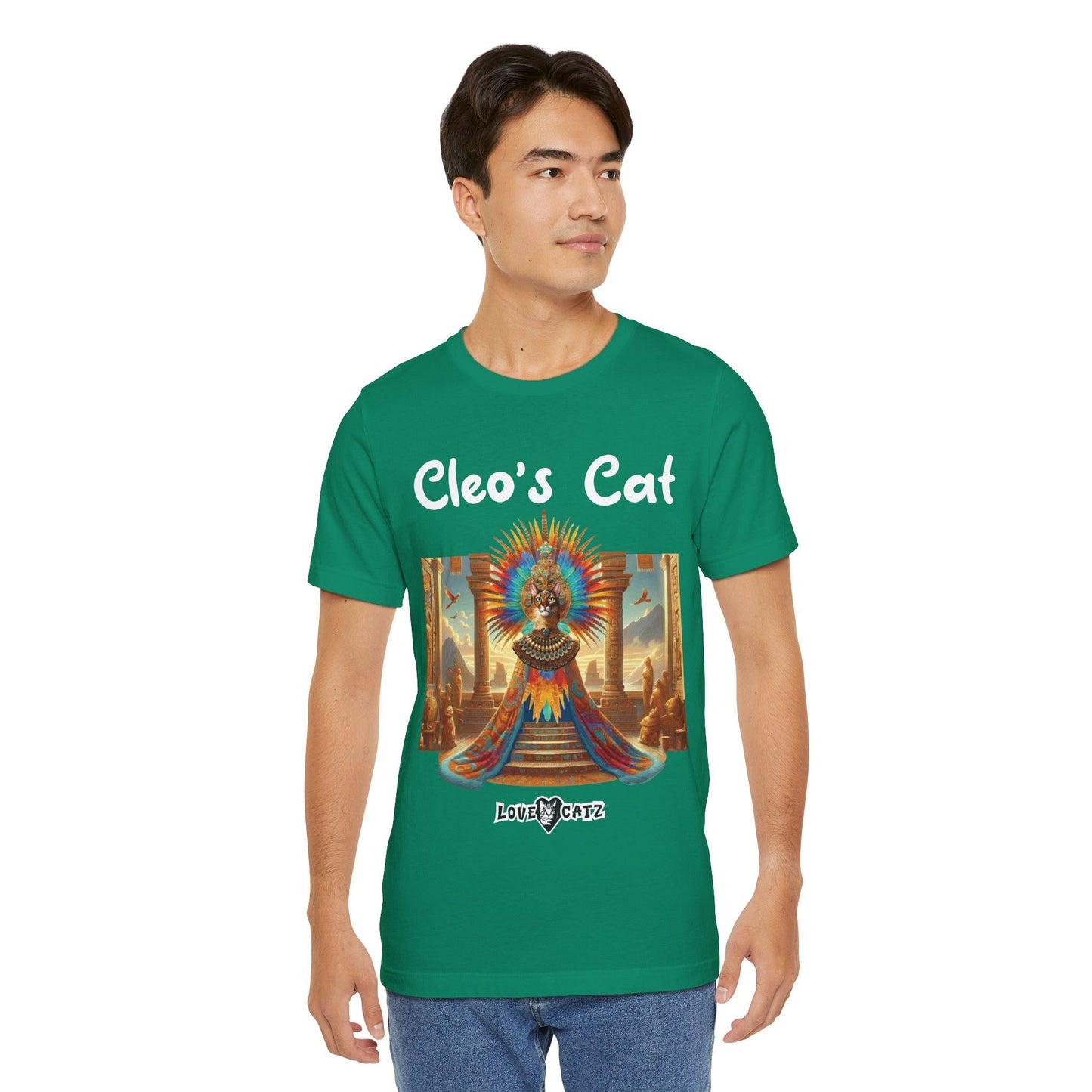 Cleo's Cat Story: T-shirt (S–XL) - Design 01 - Double-Sided