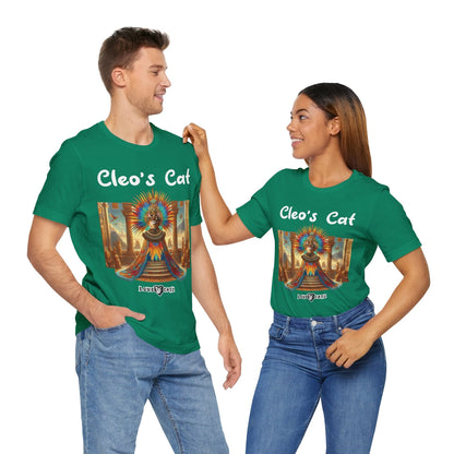 Cleo's Cat Story: T-shirt (S–XL) - Design 01