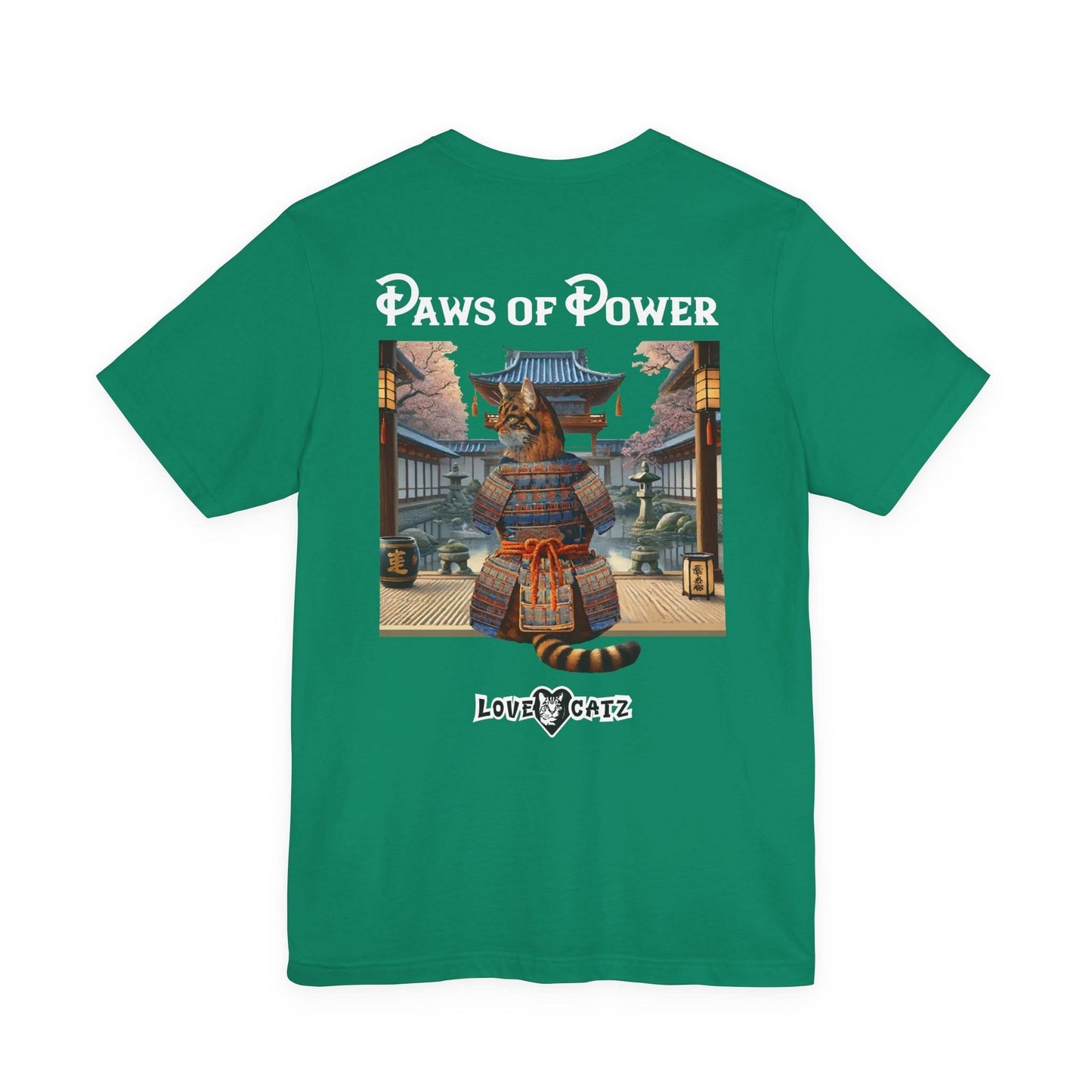 Shogun's Cat Story: T-shirt (S–XL) - Design 01 - Double-Sided