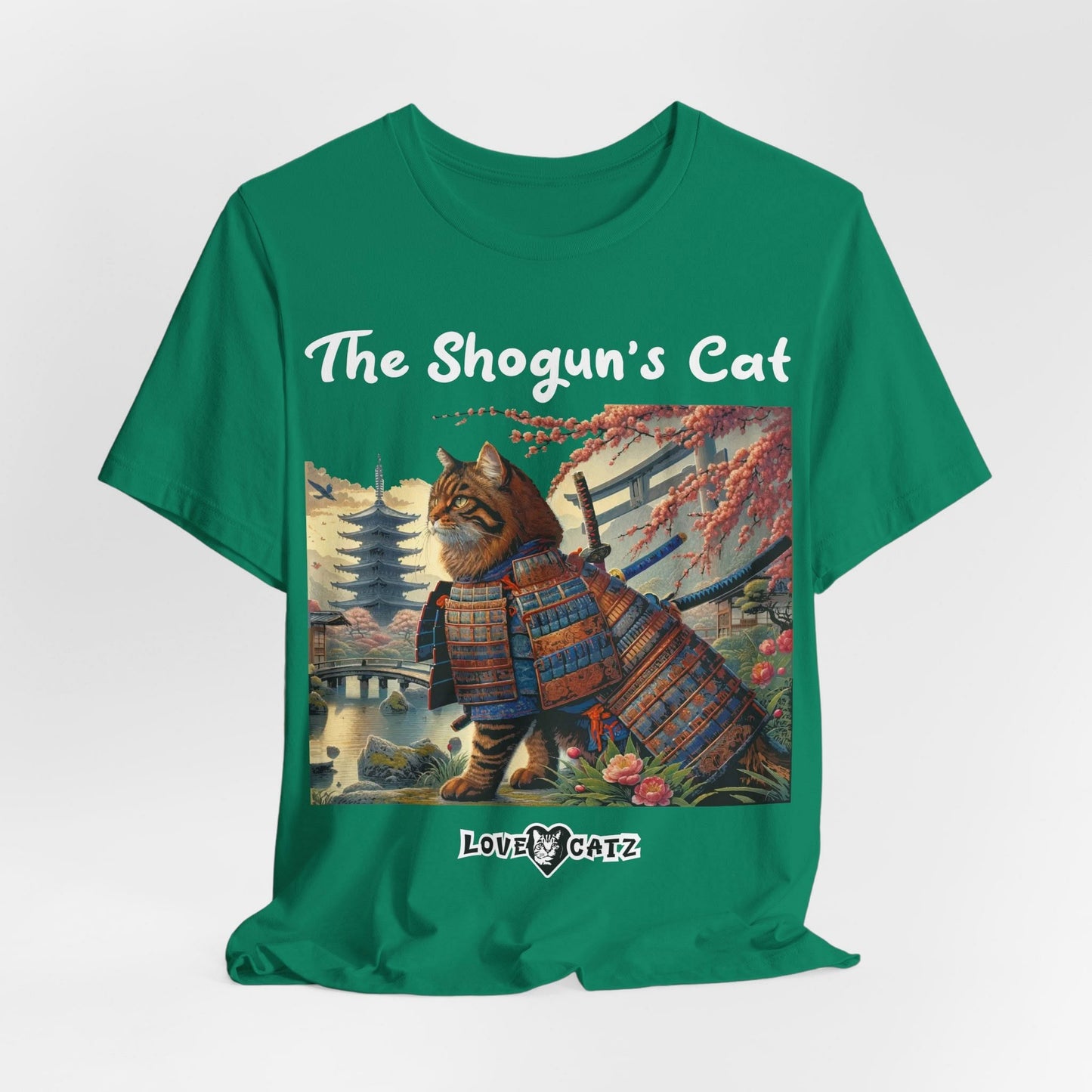Shogun's Cat Story: T-shirt (S–XL) - Design 01