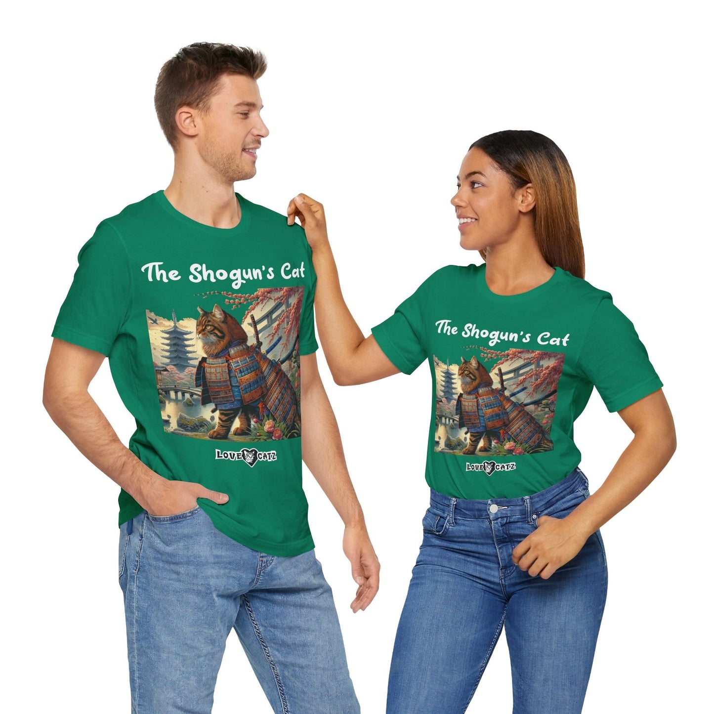 Shogun's Cat Story: T-shirt (S–XL) - Design 01