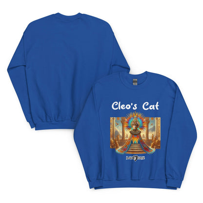 Cleo's Cat Story: Sweatshirt (2XL–5XL) - Design 01