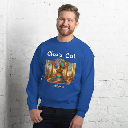 Cleo's Cat Story: Sweatshirt (2XL–5XL) - Design 01 - Double-Sided