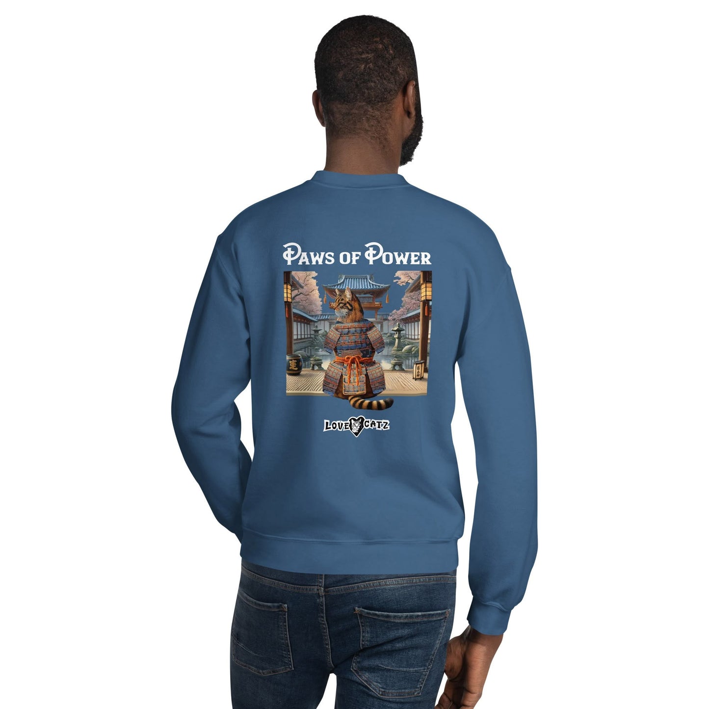 Shogun's Cat Story: Sweatshirt (S–XL) - Design 01 - Double-Sided
