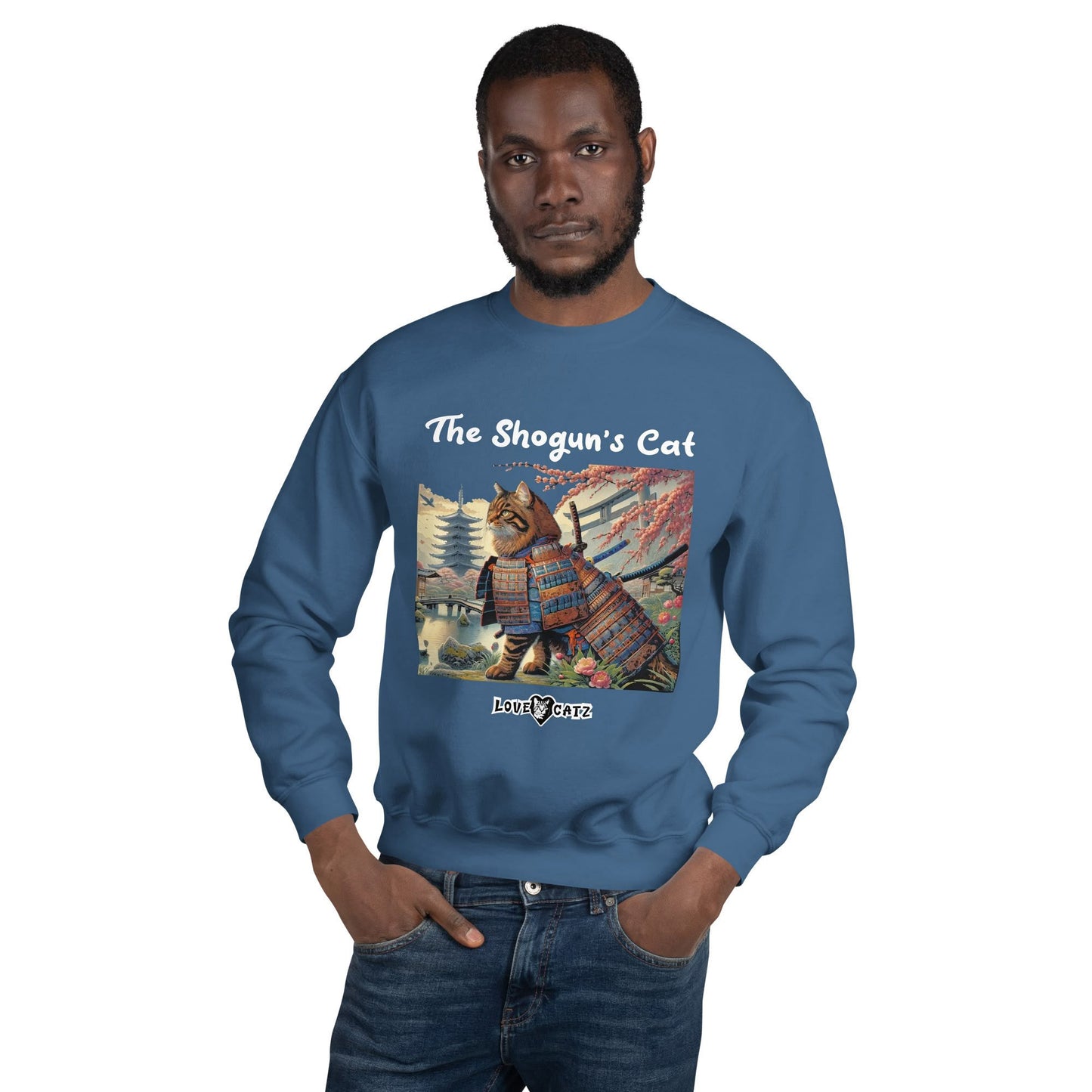 Shogun's Cat Story: Sweatshirt (S–XL) - Design 01 - Double-Sided