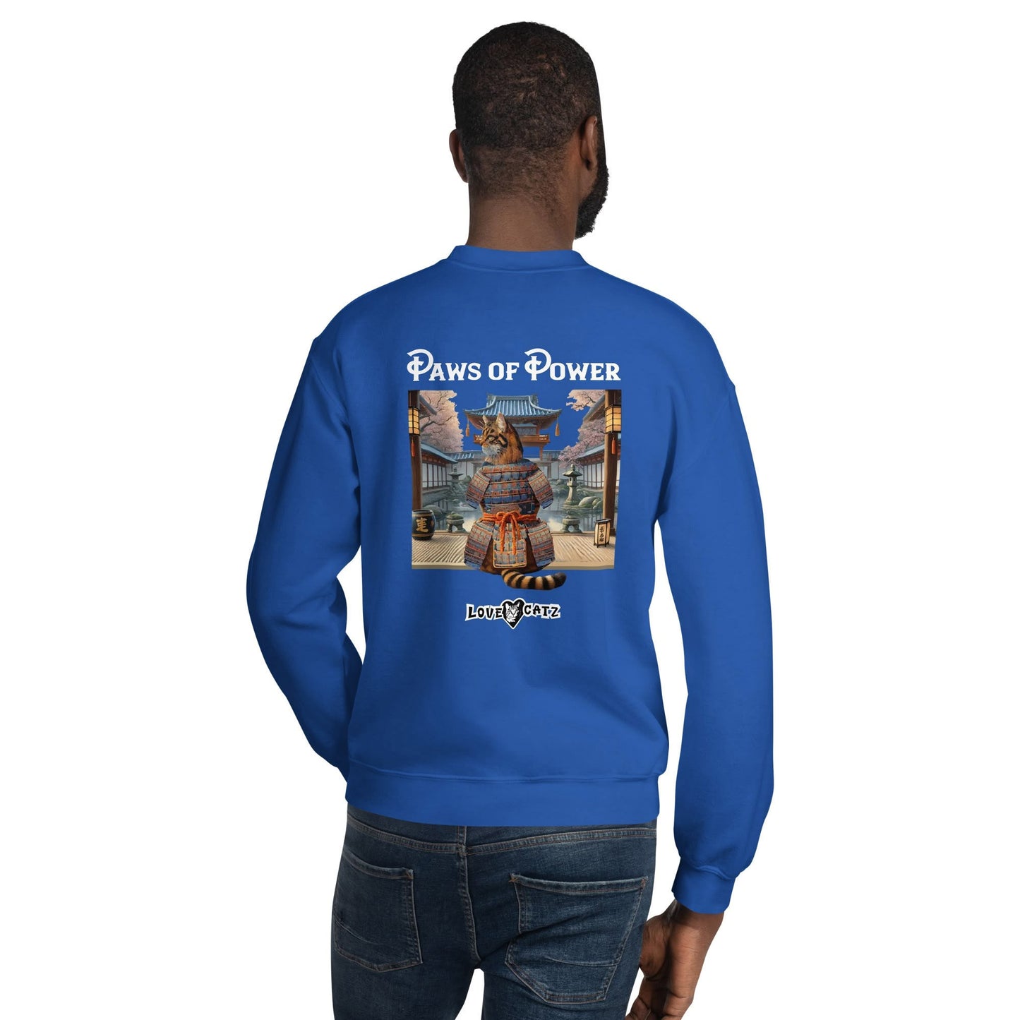 Shogun's Cat Story: Sweatshirt (S–XL) - Design 01 - Double-Sided