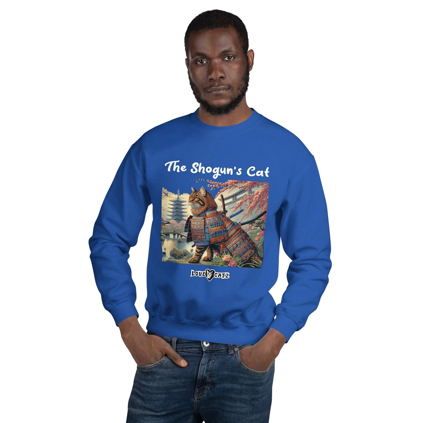 Shogun's Cat Story: Sweatshirt (S–XL) - Design 01 - Double-Sided