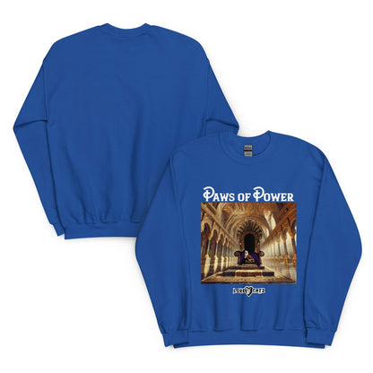 Paws of Power: Sweatshirt (2XL–5XL) - Design 01