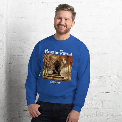 Paws of Power: Sweatshirt (2XL–5XL) - Design 01