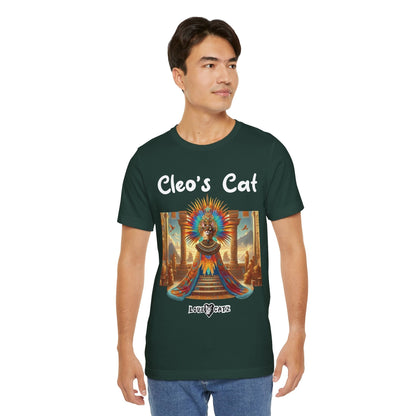Cleo's Cat Story: T-shirt (S–XL) - Design 01 - Double-Sided
