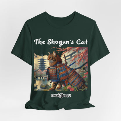 Shogun's Cat Story: T-shirt (2XL–5XL) - Design 01 - Double-Sided
