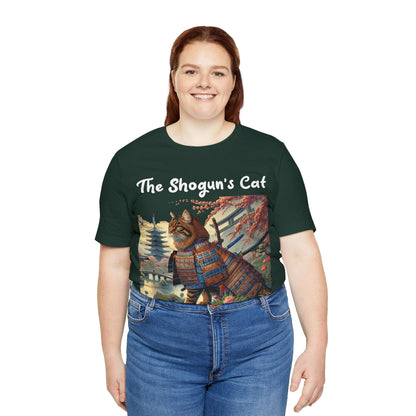 Shogun's Cat Story: T-shirt (2XL–5XL) - Design 01 - Double-Sided