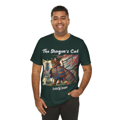Shogun's Cat Story: T-shirt (2XL–5XL) - Design 01 - Double-Sided