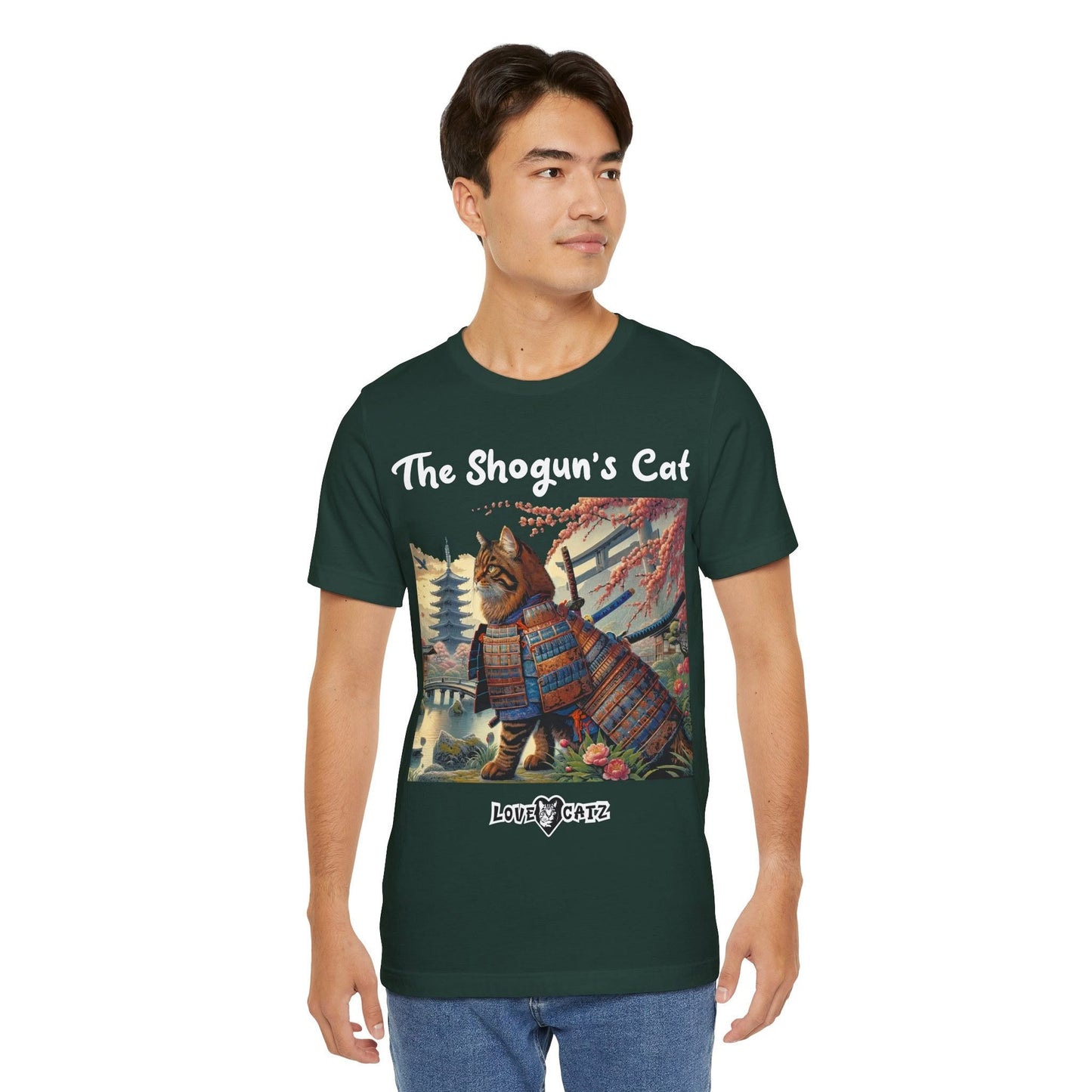 Shogun's Cat Story: T-shirt (S–XL) - Design 01