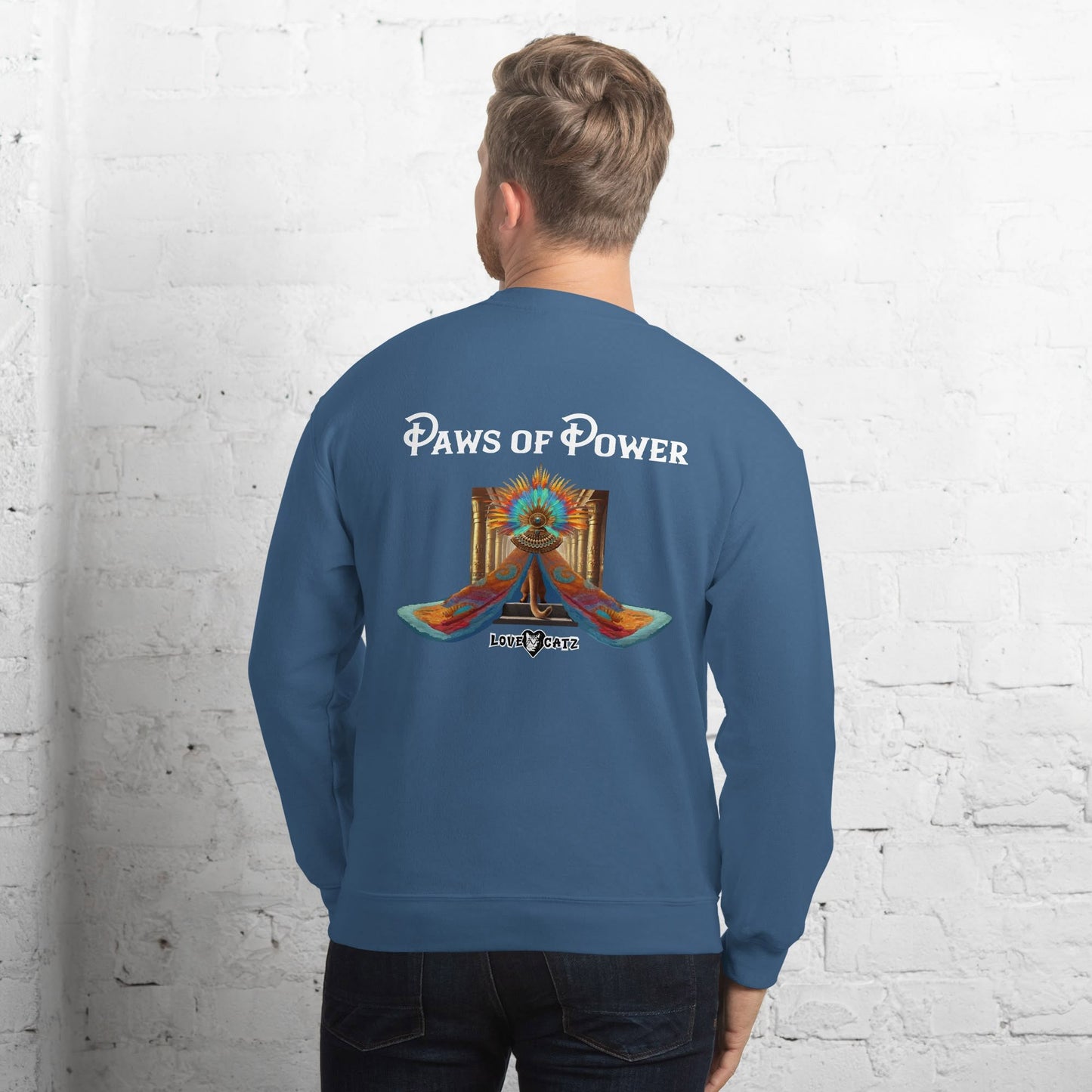Cleo's Cat Story: Sweatshirt (2XL–5XL) - Design 01 - Double-Sided