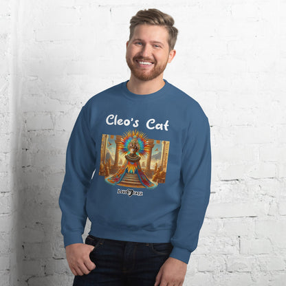 Cleo's Cat Story: Sweatshirt (2XL–5XL) - Design 01 - Double-Sided