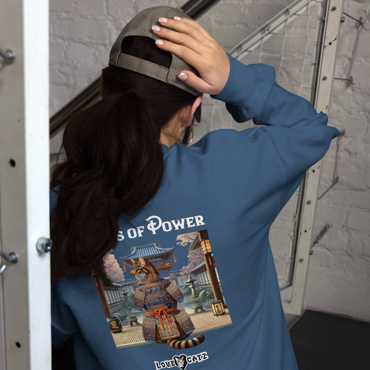 Shogun's Cat Story: Sweatshirt (S–XL) - Design 01 - Double-Sided