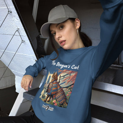 Shogun's Cat Story: Sweatshirt (S–XL) - Design 01 - Double-Sided