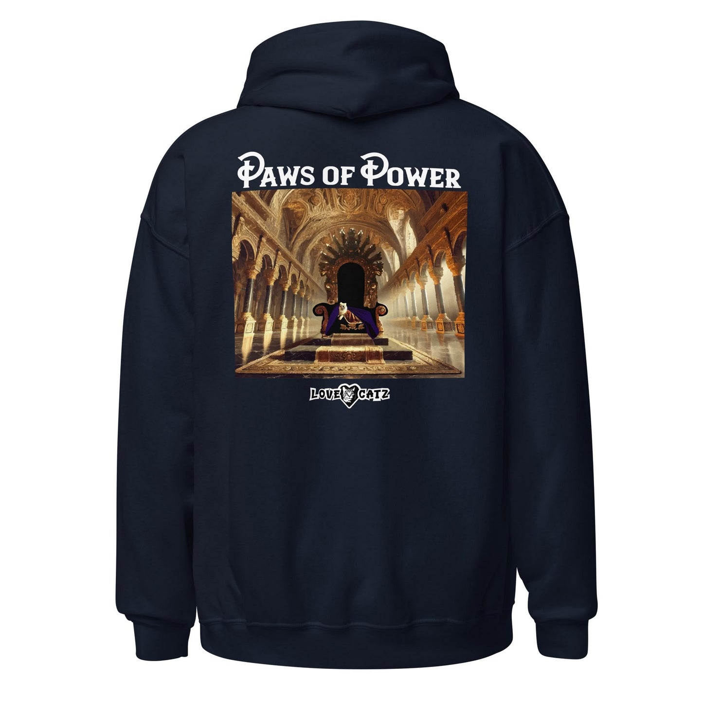 Paws of Power: Hoodie (S–XL) - Design 01A
