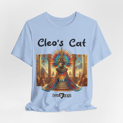 Cleo's Cat Story: T-shirt (S–XL) - Design 01