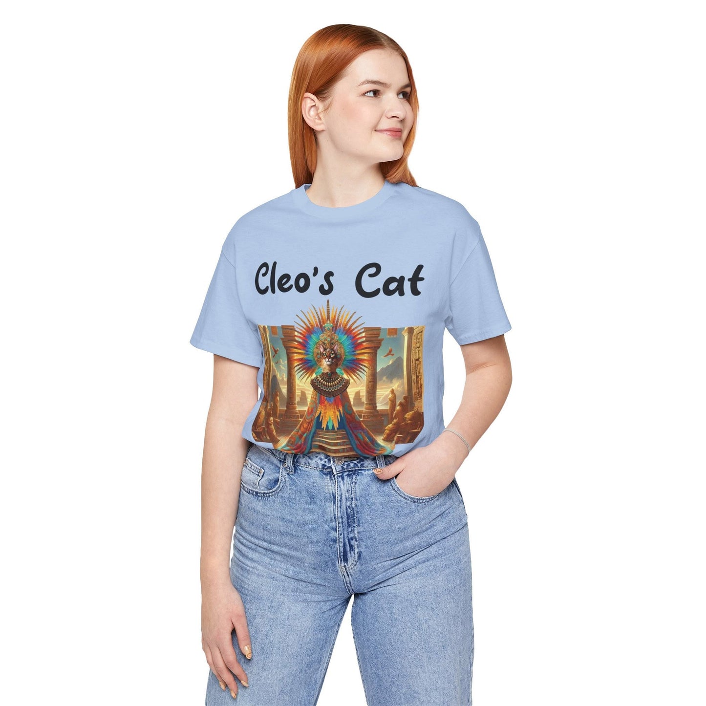 Cleo's Cat Story: T-shirt (S–XL) - Design 01