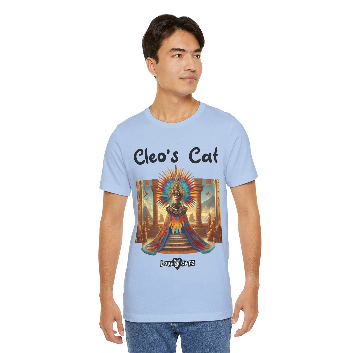 Cleo's Cat Story: T-shirt (S–XL) - Design 01 - Double-Sided