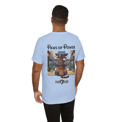 Shogun's Cat Story: T-shirt (2XL–5XL) - Design 01 - Double-Sided
