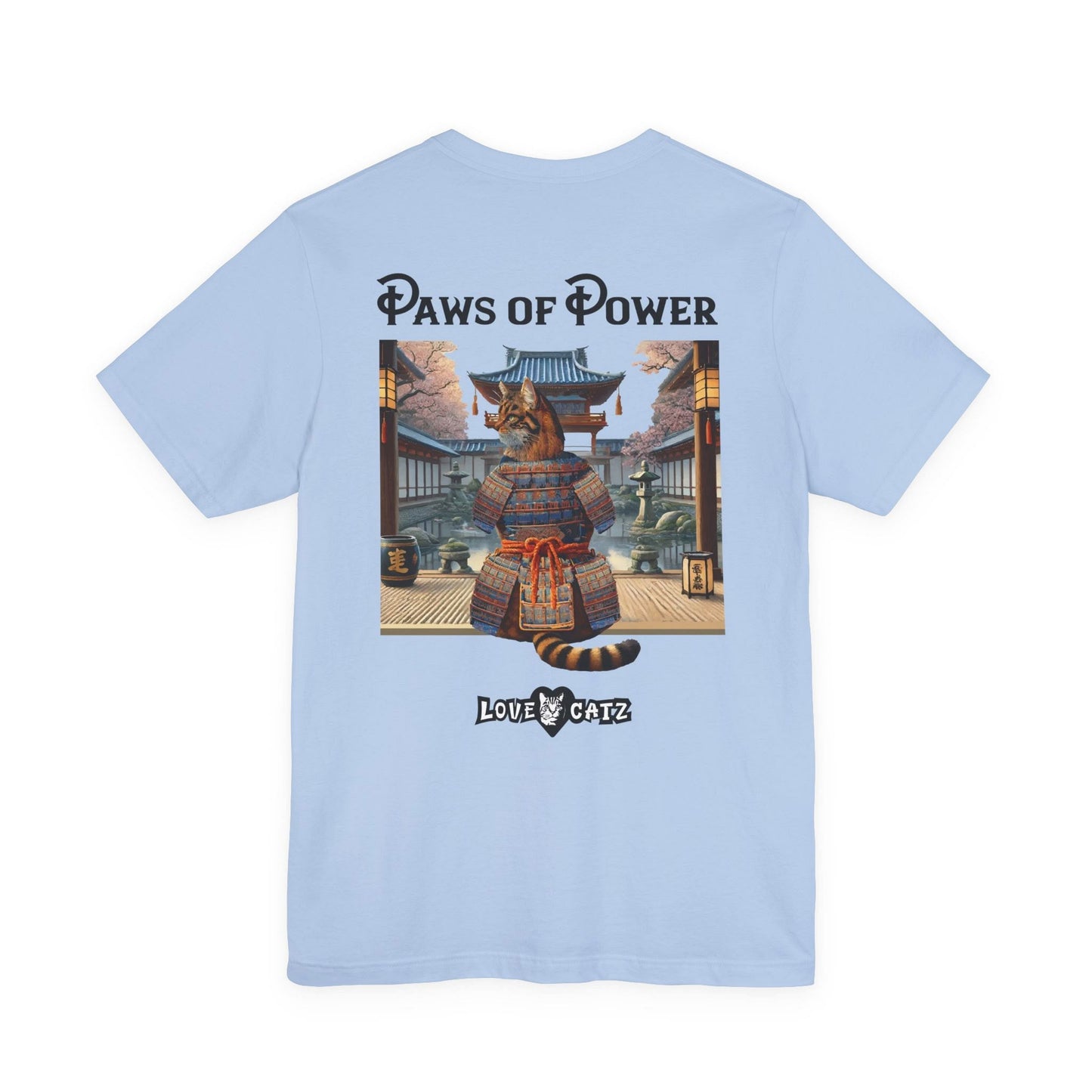 Shogun's Cat Story: T-shirt (S–XL) - Design 01 - Double-Sided