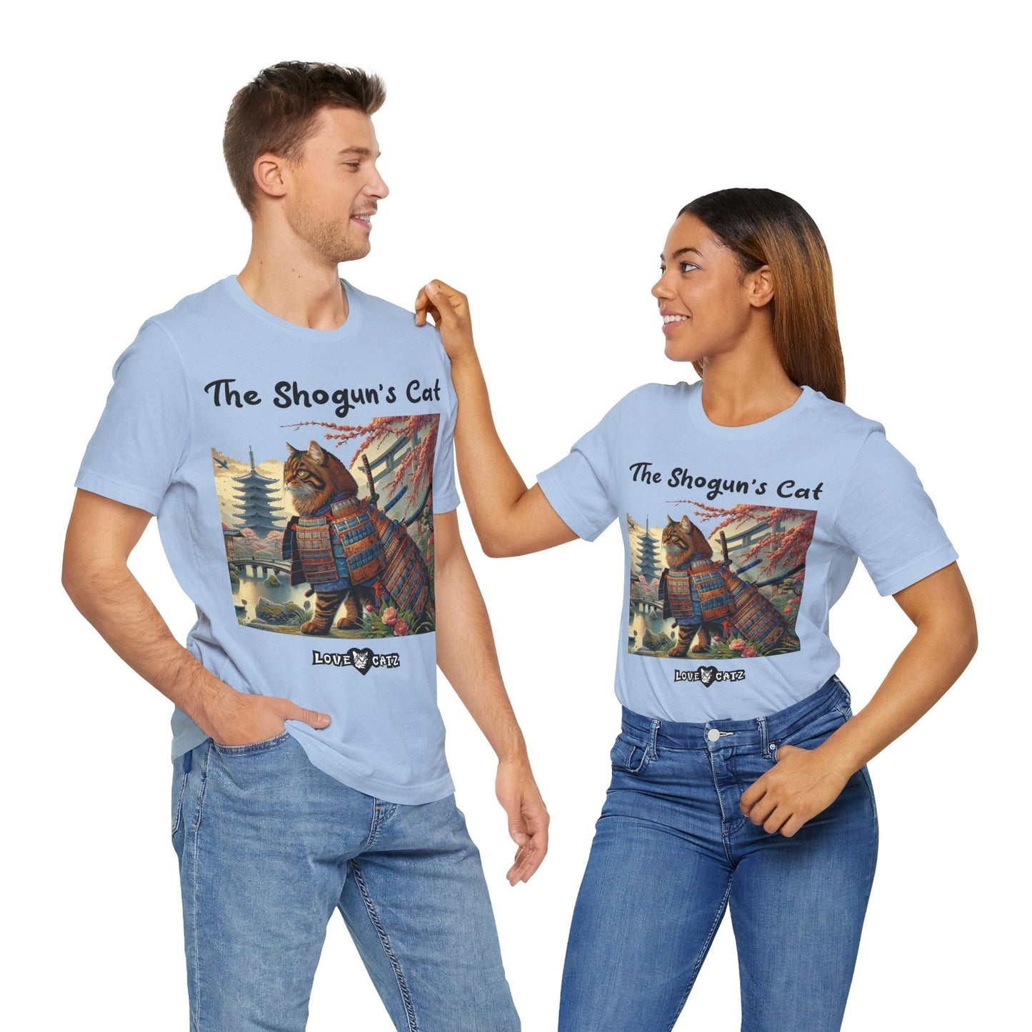 Shogun's Cat Story: T-shirt (S–XL) - Design 01