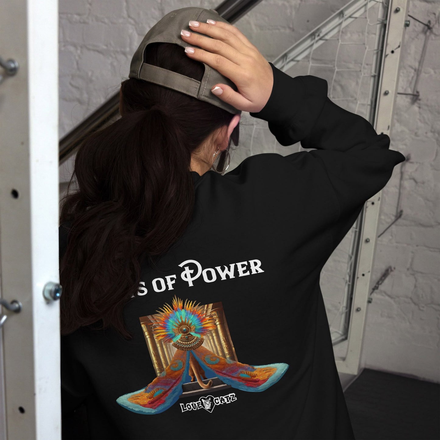 Cleo's Cat Story: Sweatshirt (S–XL) - Design 01 - Double-Sided