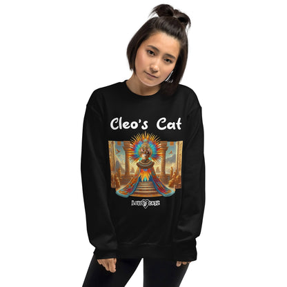 Cleo's Cat Story: Sweatshirt (S–XL) - Design 01 - Double-Sided