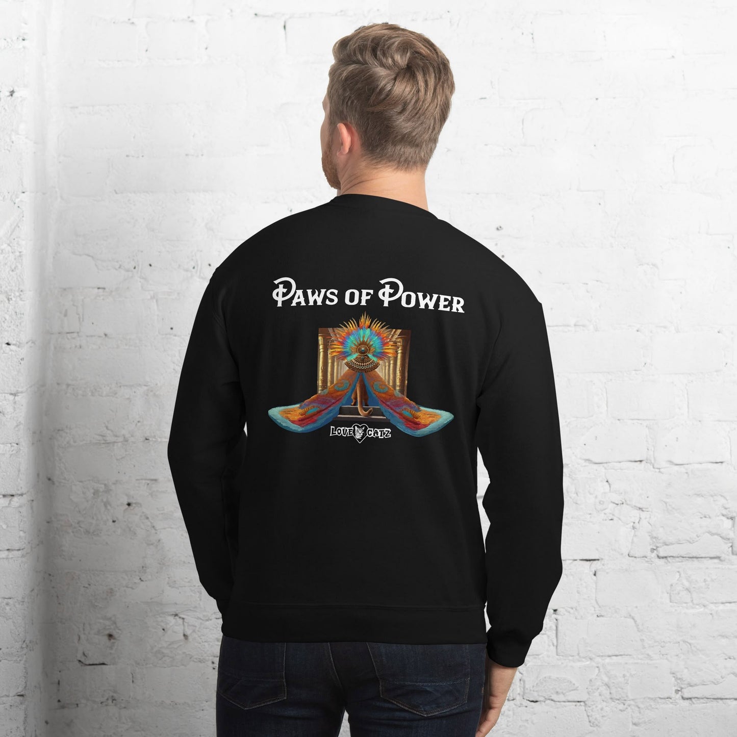 Cleo's Cat Story: Sweatshirt (2XL–5XL) - Design 01 - Double-Sided
