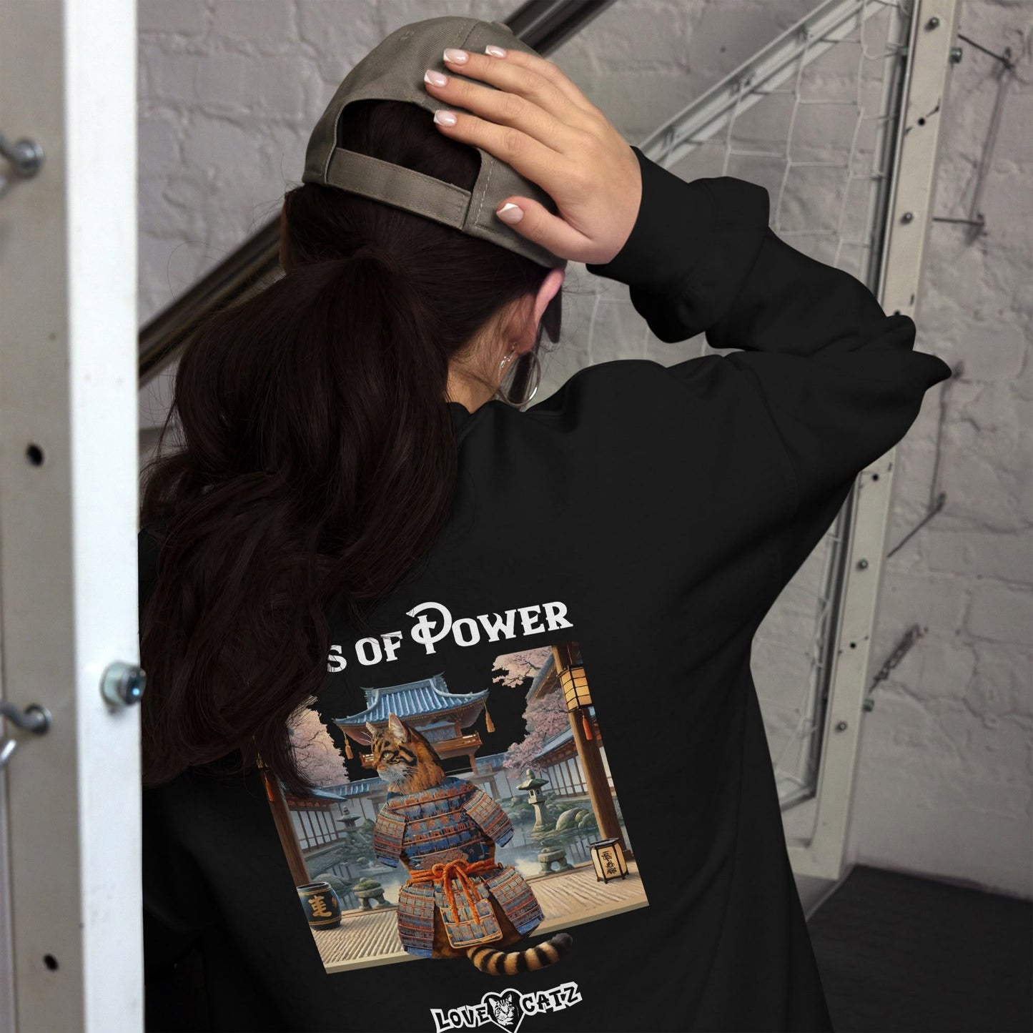 Shogun's Cat Story: Sweatshirt (S–XL) - Design 01 - Double-Sided