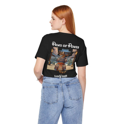 Shogun's Cat Story: T-shirt (S–XL) - Design 01 - Double-Sided