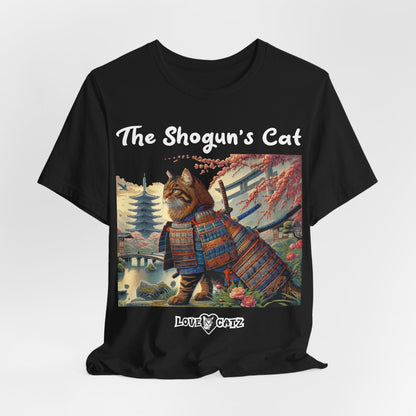 Shogun's Cat Story: T-shirt (S–XL) - Design 01 - Double-Sided