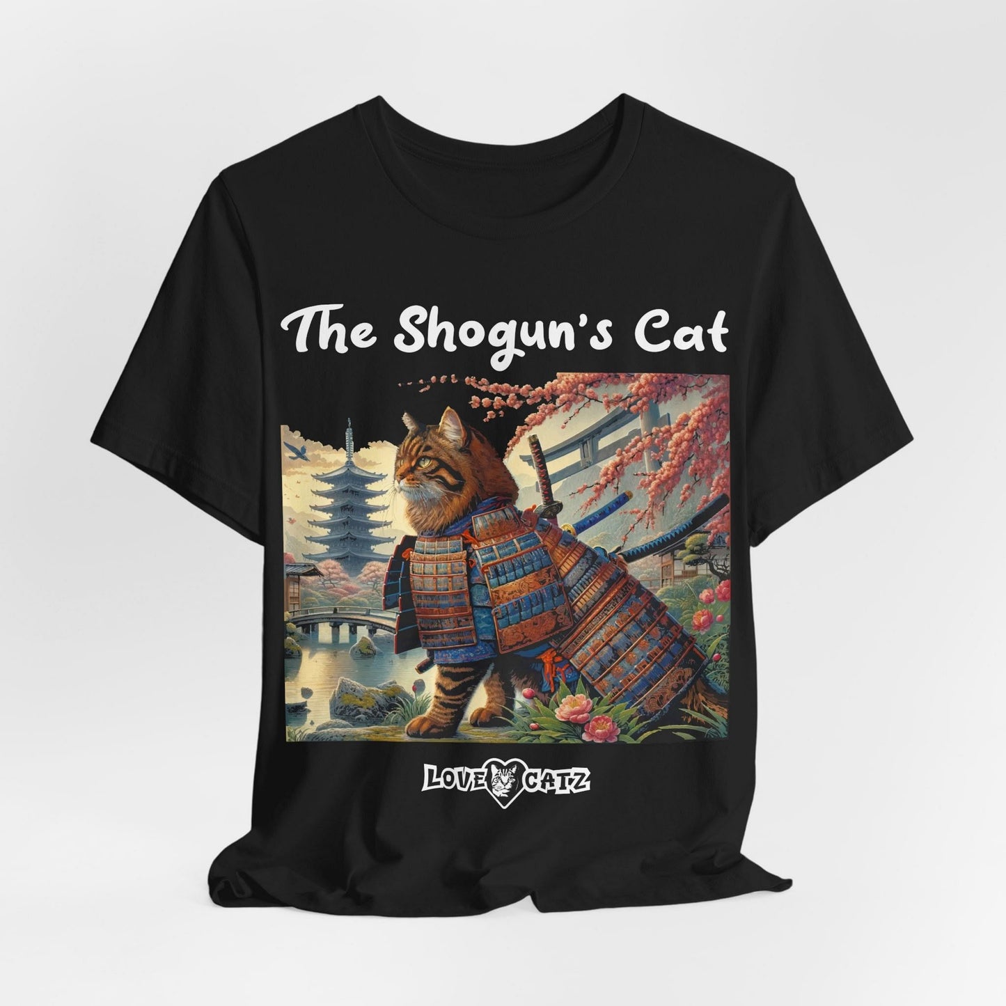 Shogun's Cat Story: T-shirt (S–XL) - Design 01