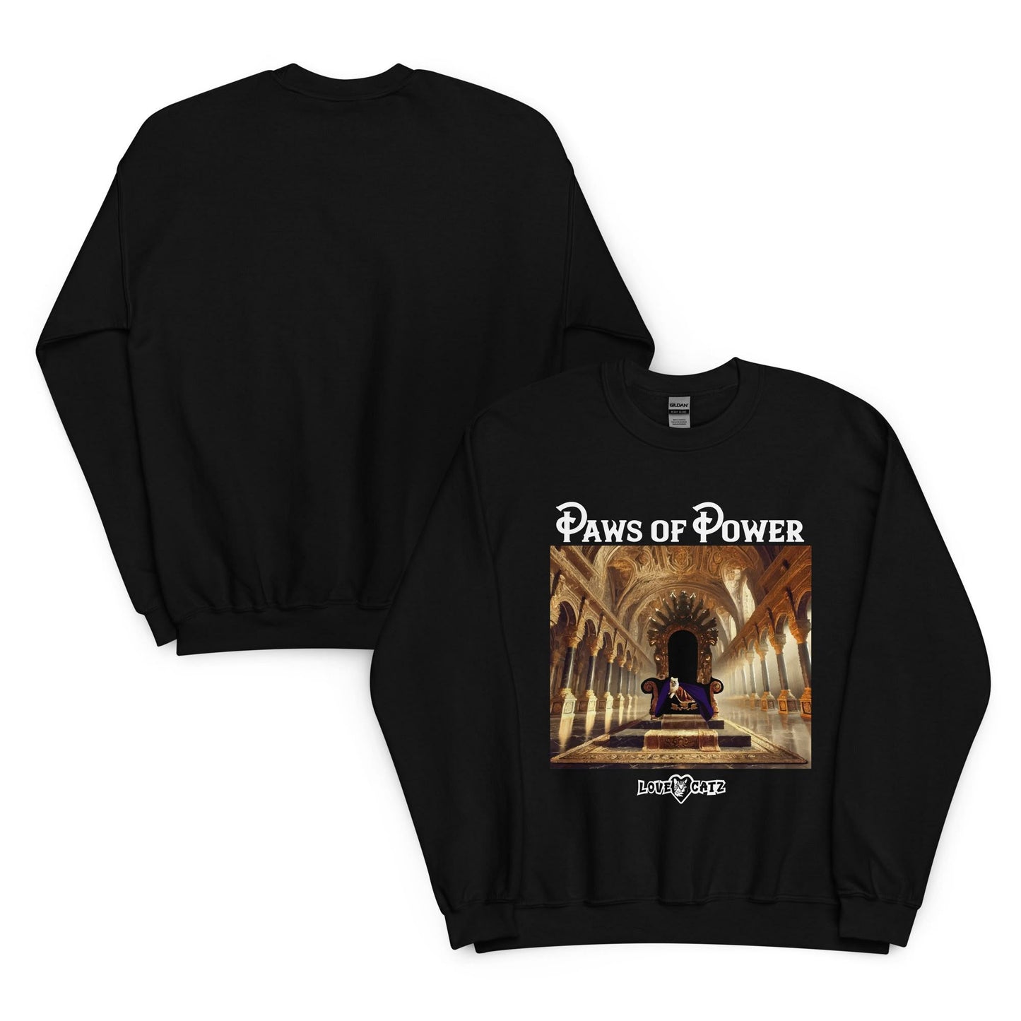 Paws of Power: Sweatshirt (S–XL) - Design 01