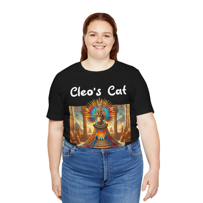 Cleo's Cat Story: T-shirt (2XL–5XL) - Design 01