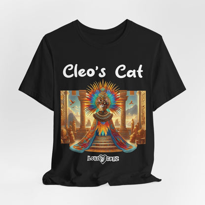 Cleo's Cat Story: T-shirt (S–XL) - Design 01