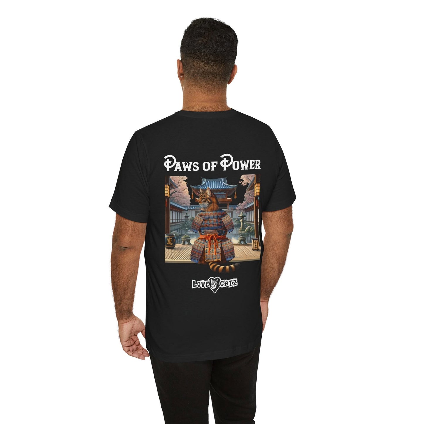 Shogun's Cat Story: T-shirt (2XL–5XL) - Design 01 - Double-Sided