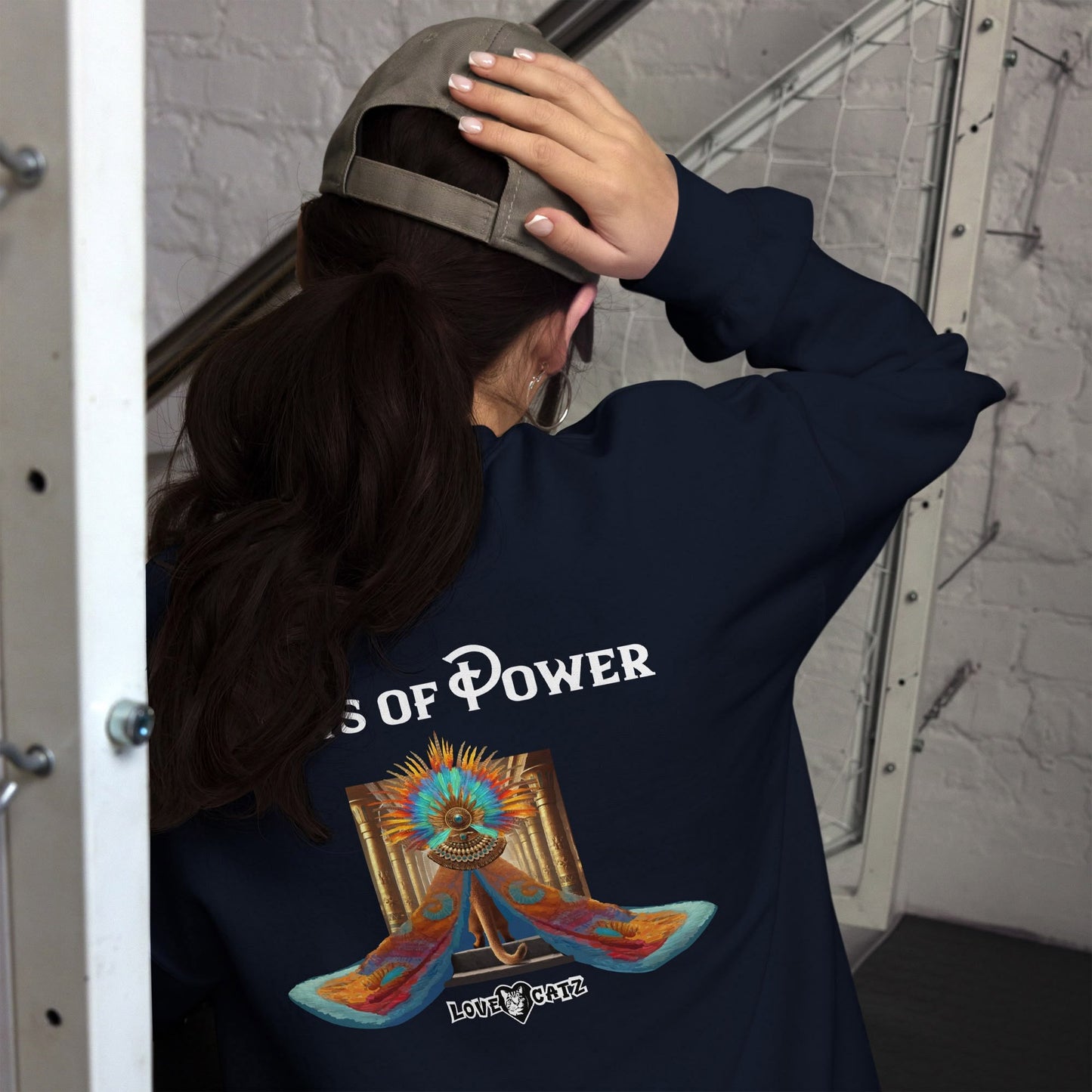 Cleo's Cat Story: Sweatshirt (S–XL) - Design 01 - Double-Sided