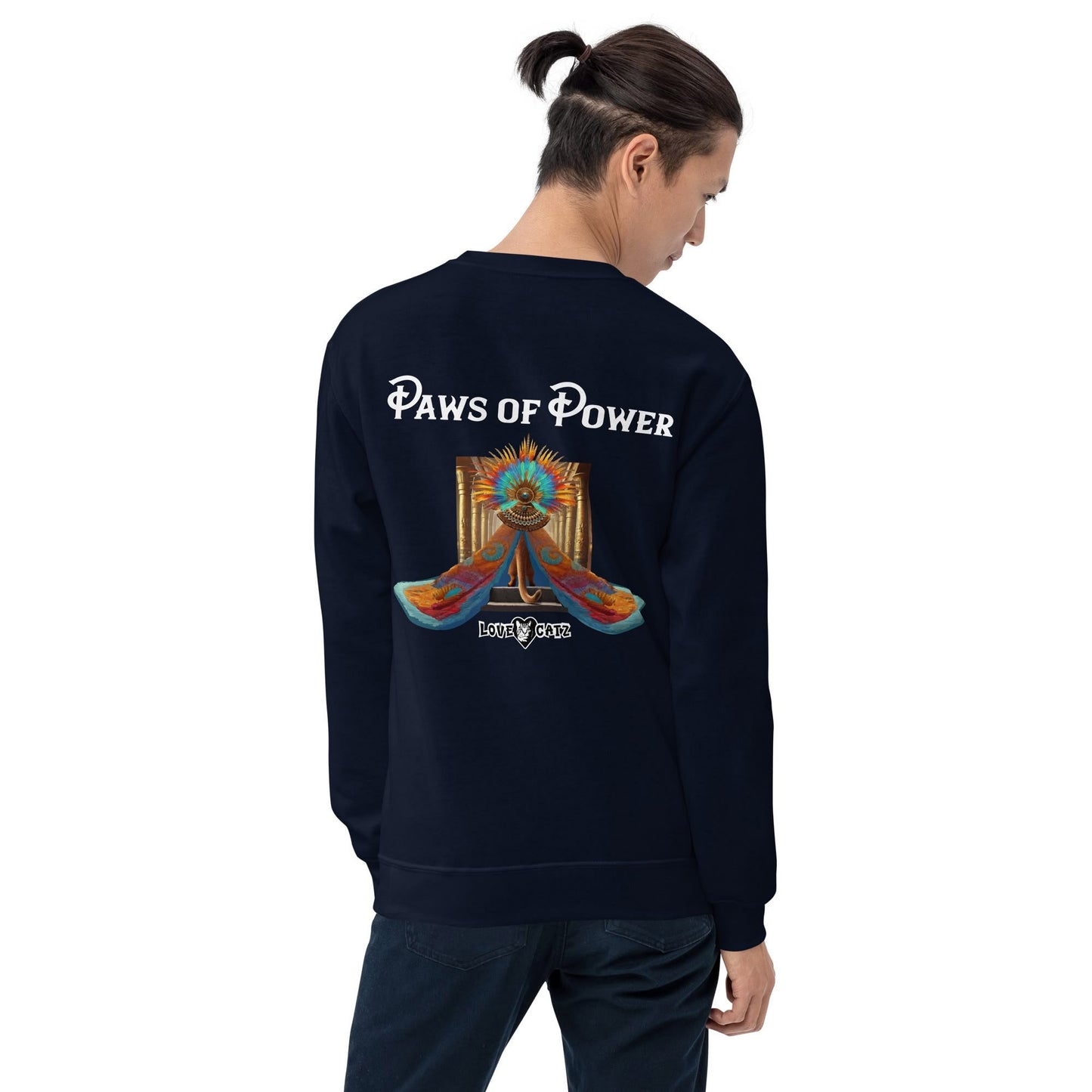 Cleo's Cat Story: Sweatshirt (S–XL) - Design 01 - Double-Sided