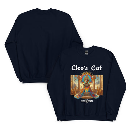 Cleo's Cat Story: Sweatshirt (2XL–5XL) - Design 01