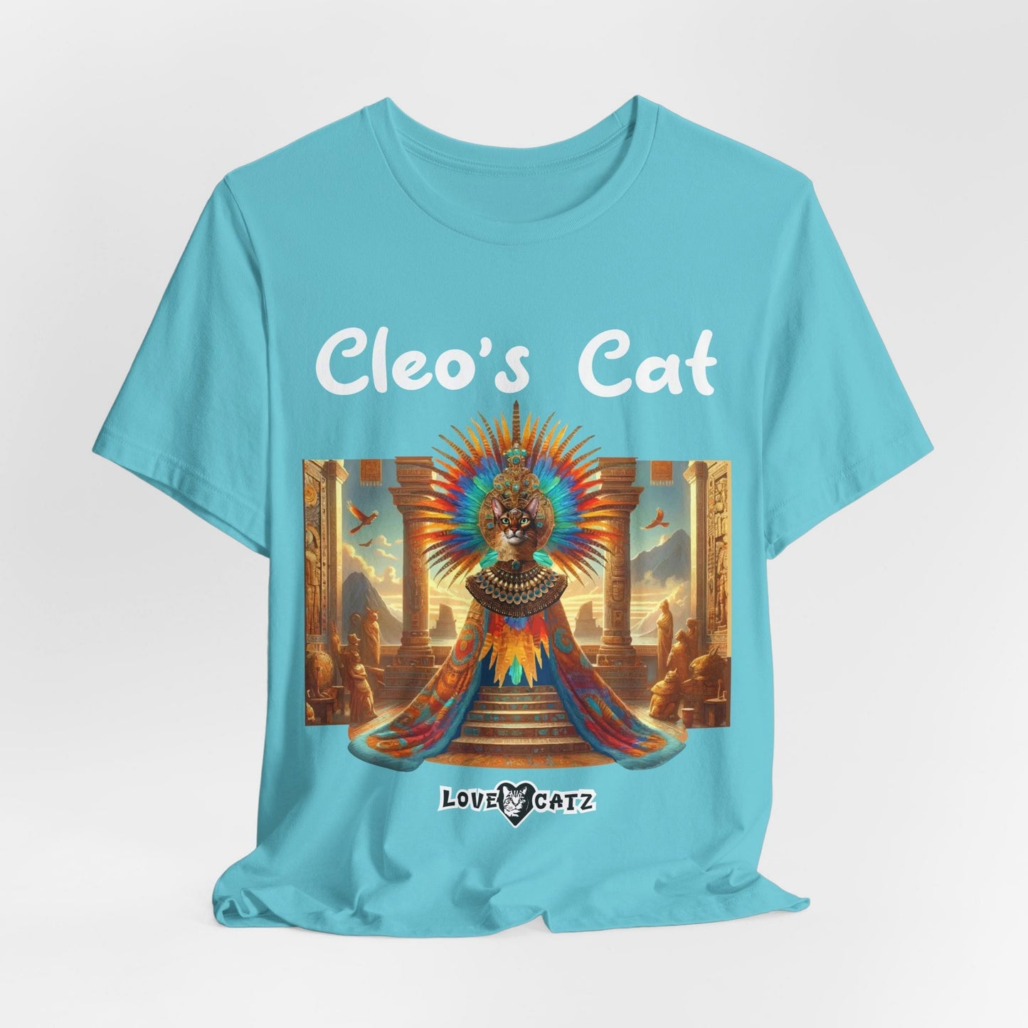 Cleo's Cat Story: T-shirt (2XL–5XL) - Design 01
