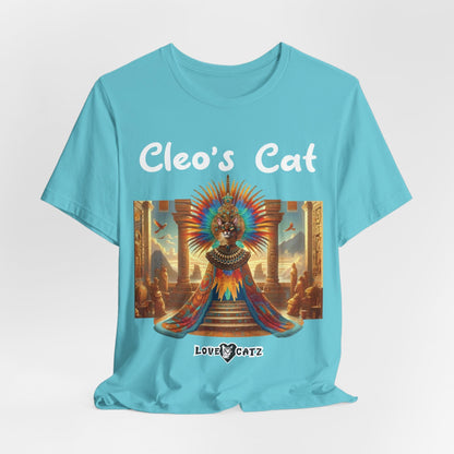 Cleo's Cat Story: T-shirt (S–XL) - Design 01