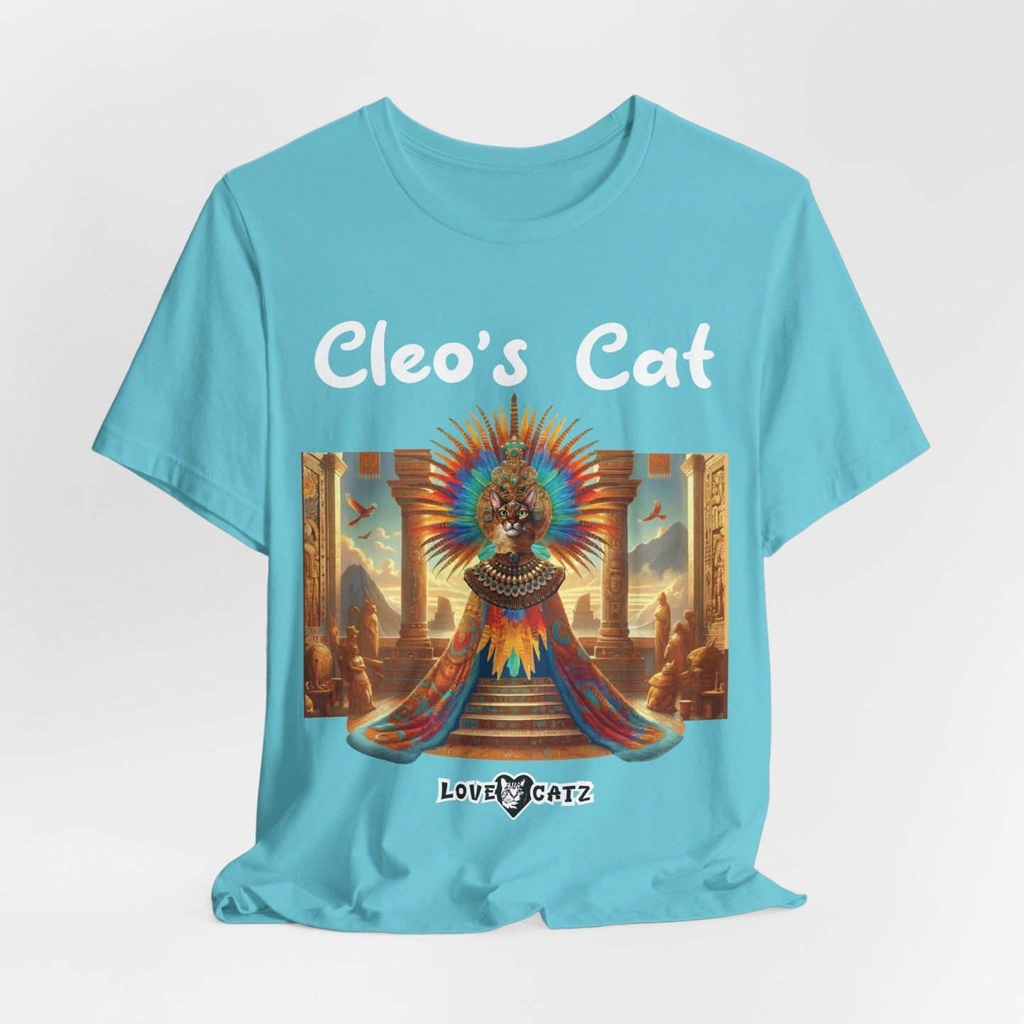 Cleo's Cat Story: T-shirt (S–XL) - Design 01 - Double-Sided