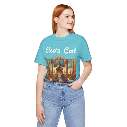 Cleo's Cat Story: T-shirt (S–XL) - Design 01