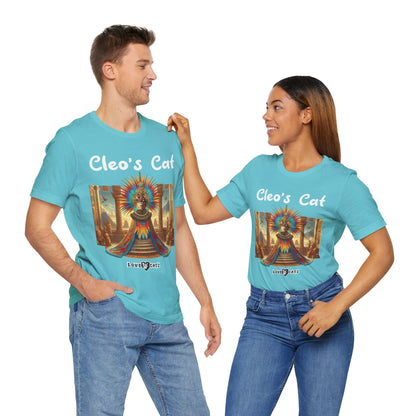 Cleo's Cat Story: T-shirt (S–XL) - Design 01 - Double-Sided