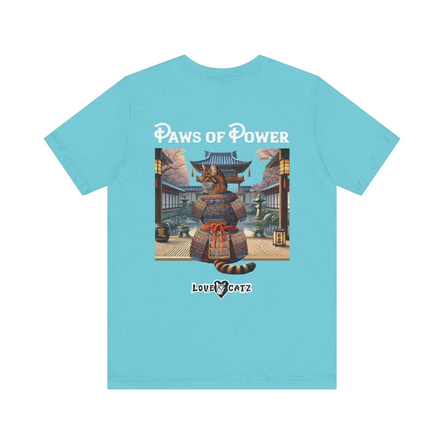 Shogun's Cat Story: T-shirt (2XL–5XL) - Design 01 - Double-Sided