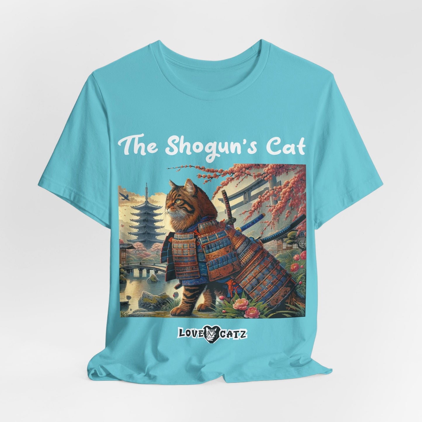 Shogun's Cat Story: T-shirt (2XL–5XL) - Design 01